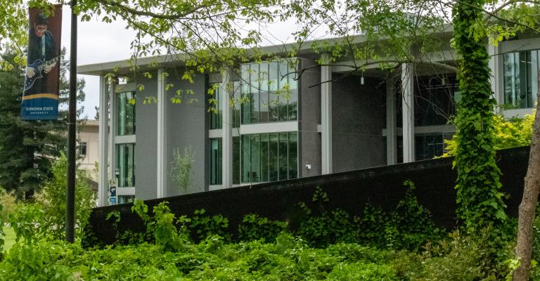Exterior view of Stevenson Hall