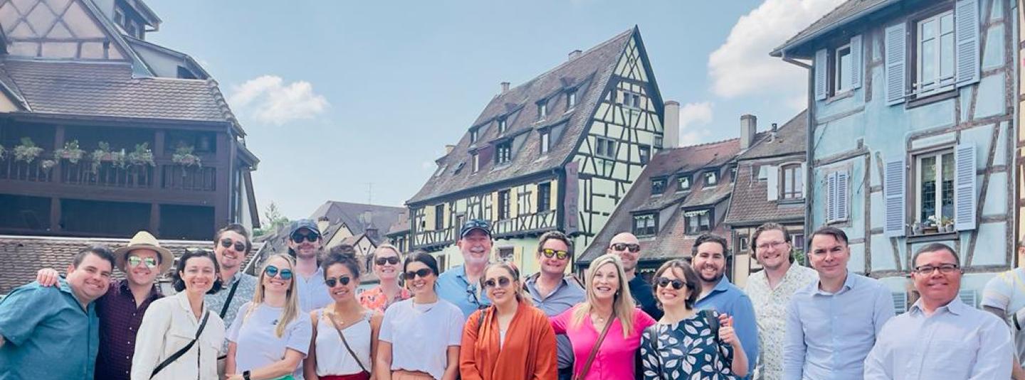 EMBA Students in Strasbourg in Europe