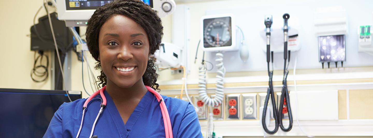 Nurse in a hospital